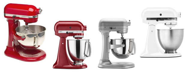 Most and Recommended KitchenAid Stand Mixers List of 2015