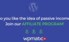 WPMatic.io premium 1-on-1 wordpress support and very generous affiliate commission
